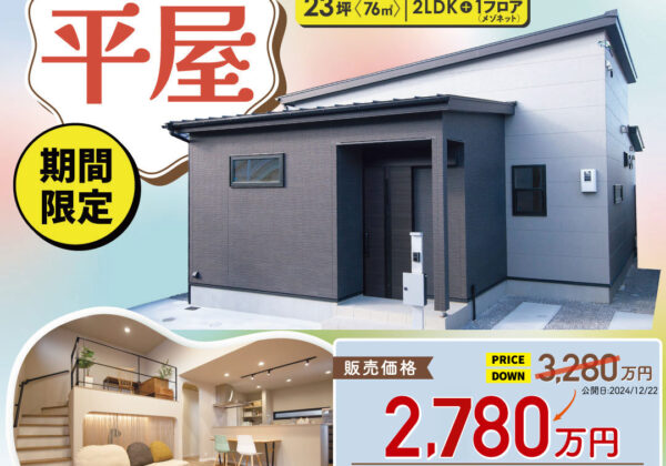 価格改定し、値下げしました。
